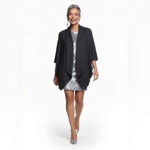 Steve Madden Charcoal Women's Poncho